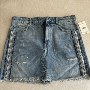 Free People Denim Skirt NWT